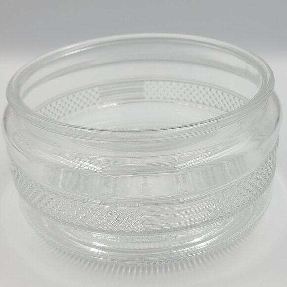 Vintage Glass Light Fixture Cover – Textured Dome Design - Picture 4 of 12